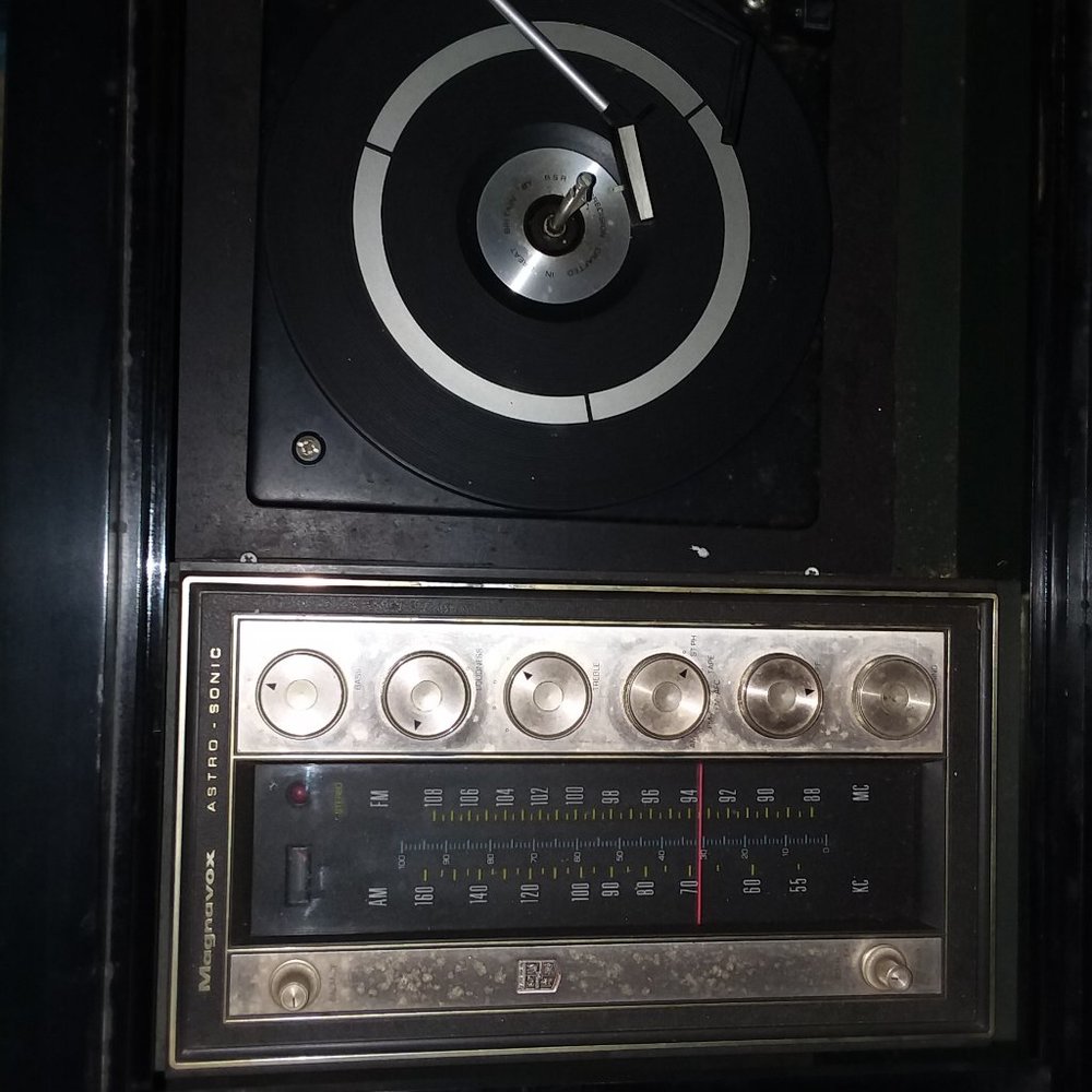 Vintage Magnavox Record Player